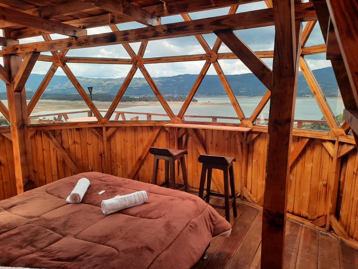 Bed and Breakfast Benigno Mirador Guatavita Exteriér fotografie