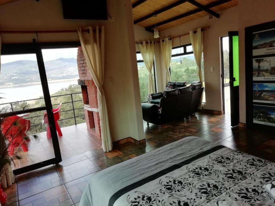 Bed and Breakfast Benigno Mirador Guatavita Exteriér fotografie