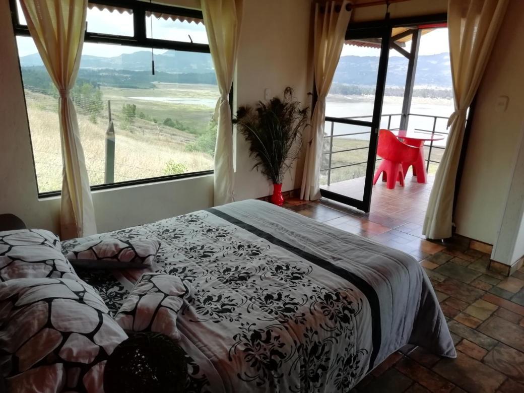 Bed and Breakfast Benigno Mirador Guatavita Exteriér fotografie