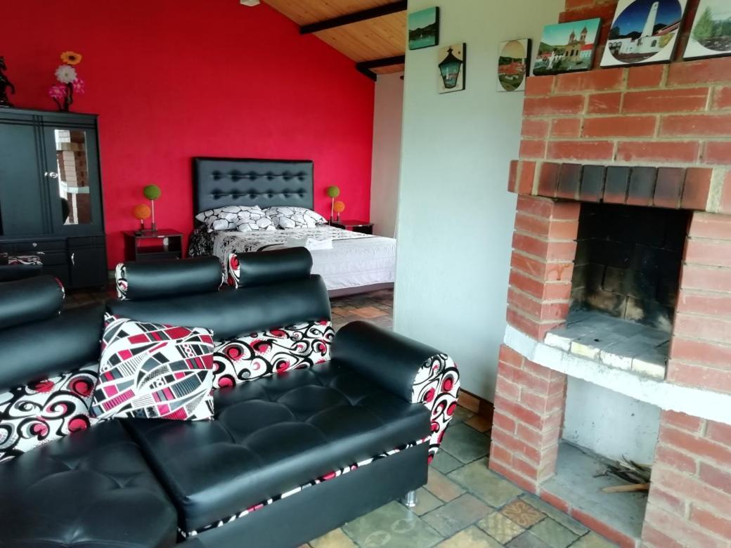 Bed and Breakfast Benigno Mirador Guatavita Exteriér fotografie